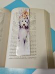 Set of 6 Water Colour Floral Dogs Bookmarks for book lovers, part 2