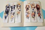Set of 6 Water Colour Floral Dogs Bookmarks for book lovers, part 1