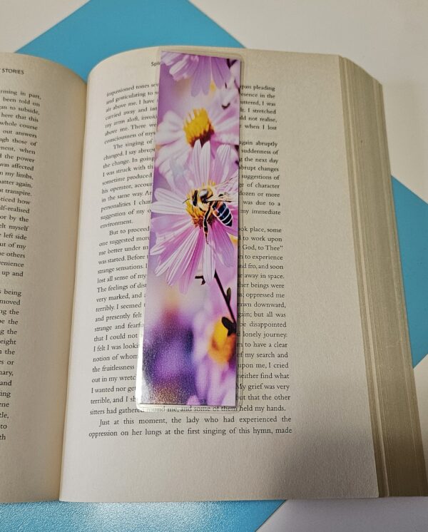 Set of 6 Butterfly and Bees Bookmarks for book lovers