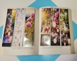 Set of 6 Relaxing Floral Garden Bookmarks
