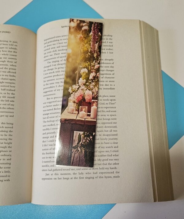 Set of 6 Relaxing Floral Garden Bookmarks