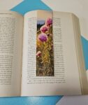 Set of 6 Relaxing Floral Garden Bookmarks