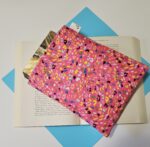 Pink Leppard Print Book Sleeve for book lovers