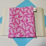 Pink Butterfly Book Sleeve for book lovers
