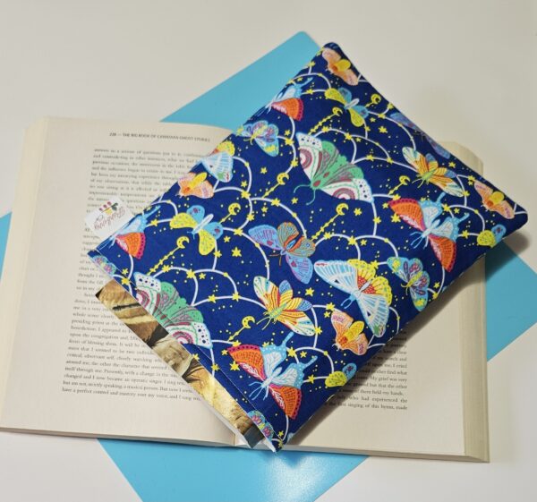 Blue Night Moth Book Sleeve for Book lovers