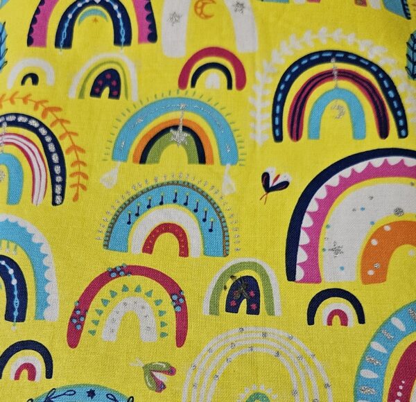 Yellow Rainbow Book Sleeve for book lovers