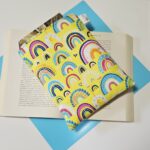 Yellow Rainbow Book Sleeve for book lovers