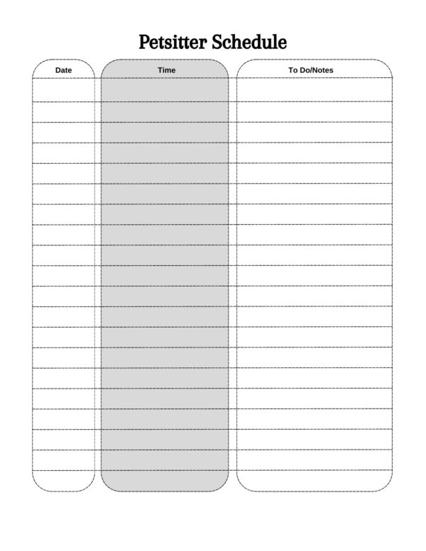 Pet Care Planner- Digital Download