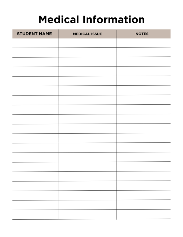 Nursing Planner- Digital Download