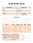 Craft Business Planner- Digital Download