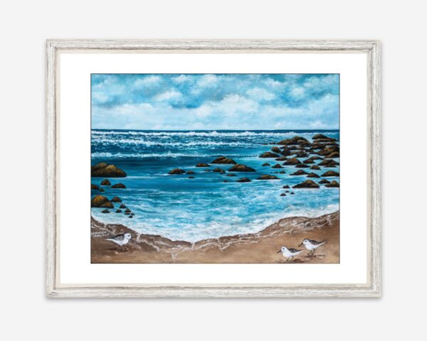 Stoney Island Beach, Cape Sable Island Print