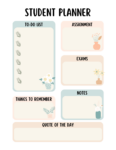 Back to School Planner- Digital
