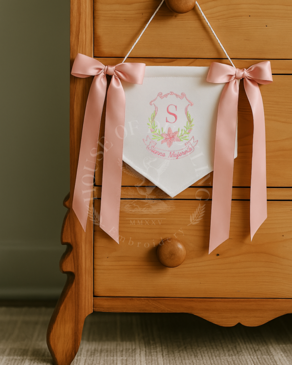 Custom Baby Name Banner – Personalized Nursery Decor for Birth Announcements & Baby Showers