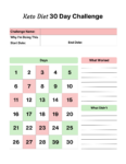 Keto Diet Planner- Digital Download