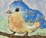 Adorable Bluebird Print (5"x 7" and 8"x 10")