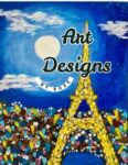 Abstract Eiffel Tower Print (5"x 7" and 8"x 10")