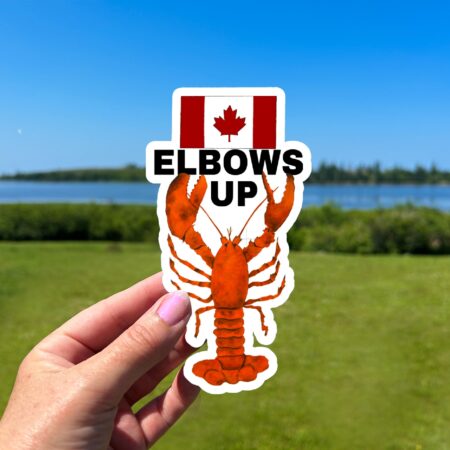 Elbows Up Canada Sticker