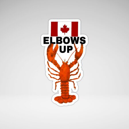 Elbows Up Sticker