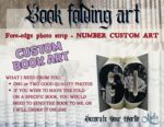 CUSTOM BOOK ART FOR ANY BIRTHDAY CELEBRATION
