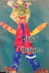 Finger Paint Fun Print (5"x 7" and 8"x 10")