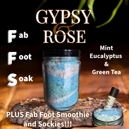 Fab Foot Soak - Eucalyptus, Peppermint & Green Tea Deodorizing