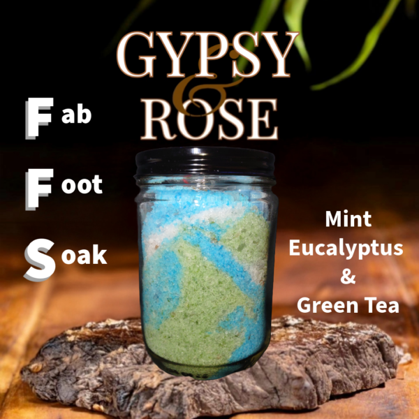 Fab Foot Soak - Eucalyptus, Peppermint & Green Tea Deodorizing