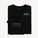 Mommy and Me Matching Set – Organic Cotton Embroidered T-Shirts, Sweatshirts, Hoodies, and Bibs - Sidekick