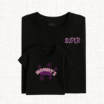 Mommy and Me Matching Set – Organic Cotton Embroidered T-Shirts, Sweatshirts, Hoodies, and Bibs - Mini