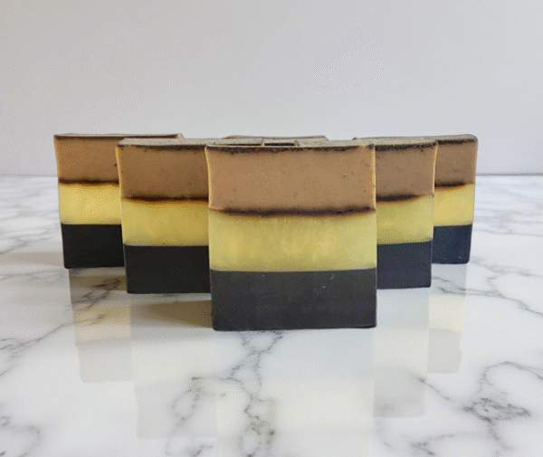 Charcoal, Honey and Coffee soap, 120 g