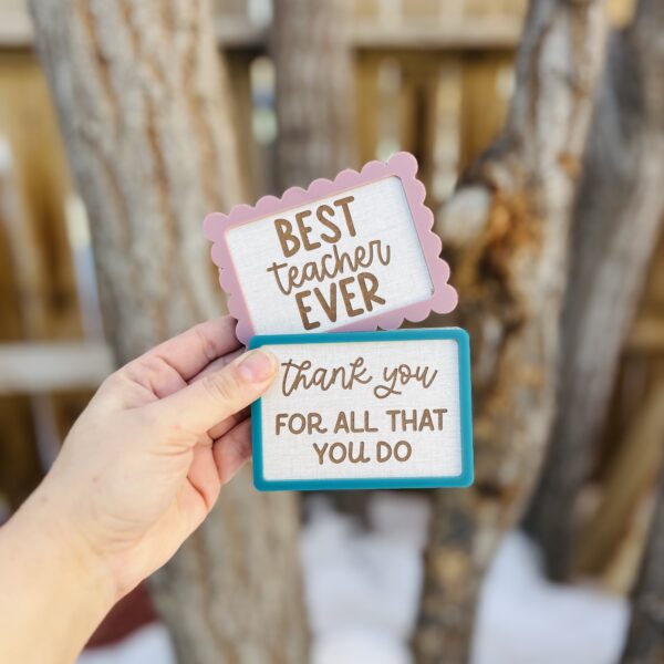 Teacher Gift Card Holder