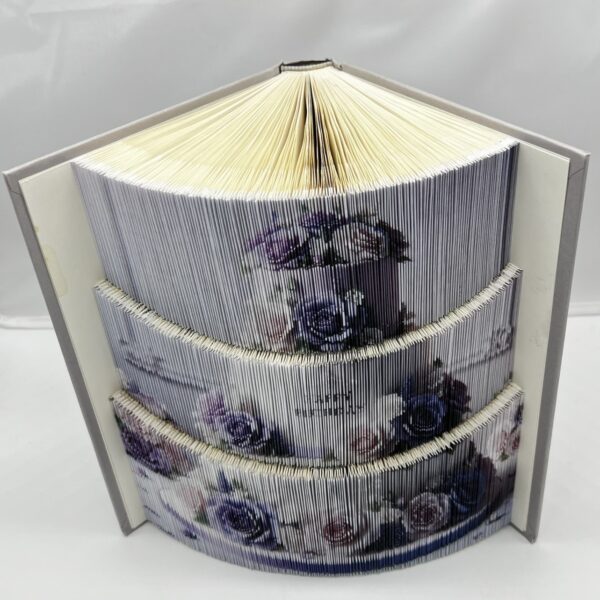 3-LAYER BIRTHDAY CAKE - BOOK FOLDING PATTERN - Digital Download