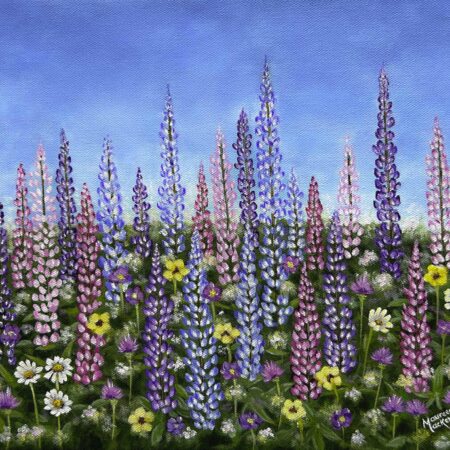 Field of Lupines Print