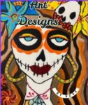 Sugar Skull Makeup Print (11"x 14" and 16"x 20")