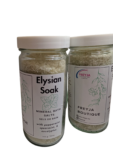 Elysian Soak: Mineral Bath Salts with with Spearmint, Peppermint, and Eucalyptus