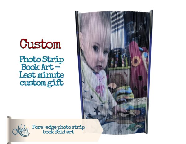 CUSTOM BOOK ART FOR ANY OCCASION - A FULL PAGE PHOTO