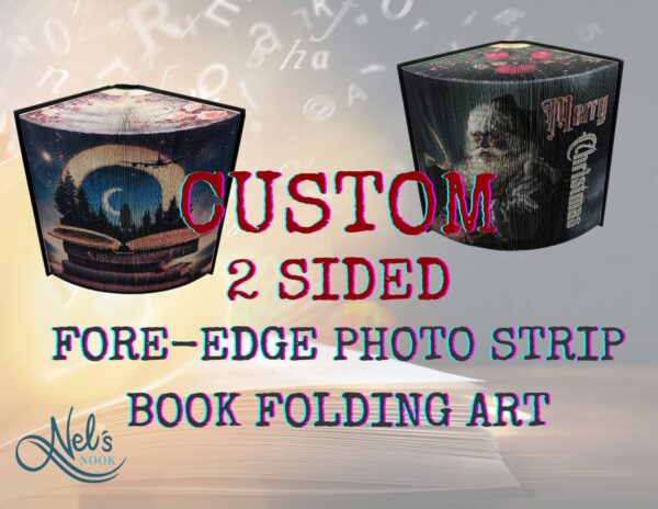 CUSTOM BOOK ART FOR ANY OCCASION - 2 SIDED FULL PAGE PHOTO
