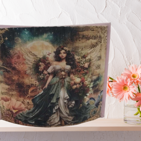 MUSIC ANGEL - BOOK FOLDING PATTERN