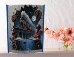 3D TRAIN - BOOK FOLDING PATTERN
