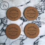 Anniversary Engraved Cork Coasters