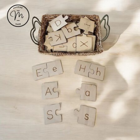 Uppercase and Lowercase Alphabet Match Puzzle