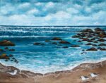 Stoney Island Beach, Cape Sable Island Print