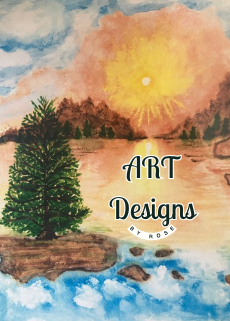 Sunset Landscape Print (11"x 14" and 16"x 20")