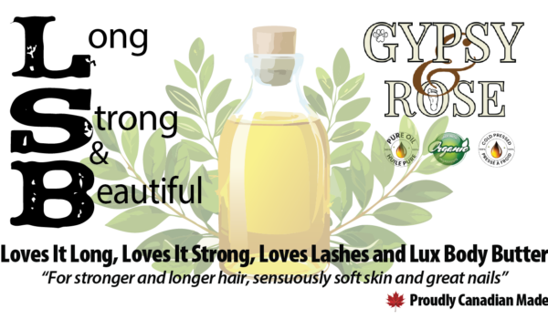 Long Strong and Beautiful Hair gift bag