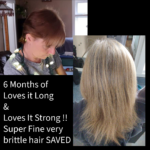 Long Strong and Beautiful Hair gift bag