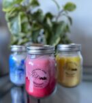 Tie Dye Candles