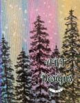 Aurora Borealis Forest Print (11"x 14" and 12"x 16")