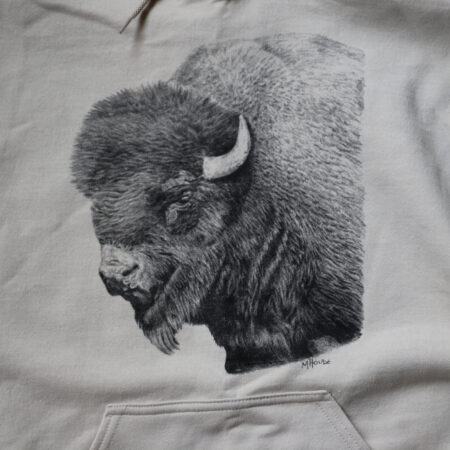 bison hoodie clsup