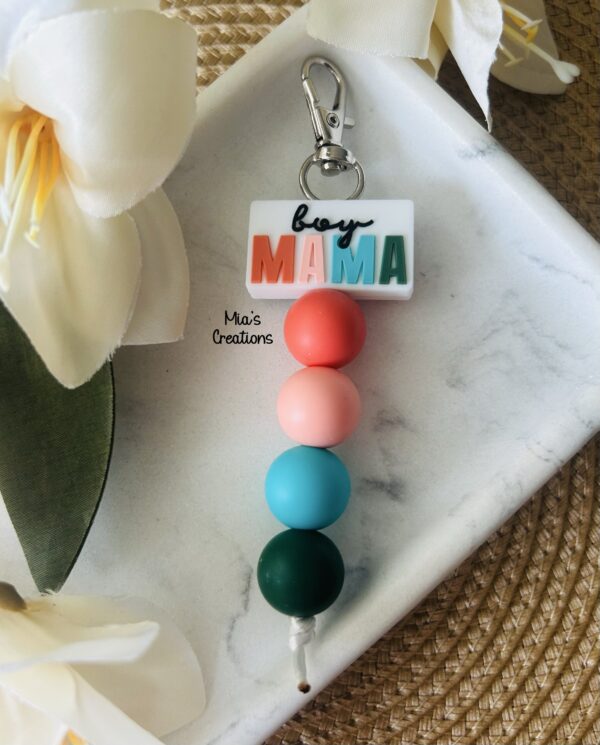 Boy Mama Key Chain | Boy Mom Key Chain | Boy Mom | Mother's Day Gift | Boy | Boy Mama |