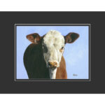 Artist Print - Curious Calf