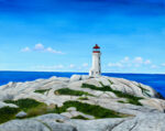 Peggy's Cove Lighthouse Print